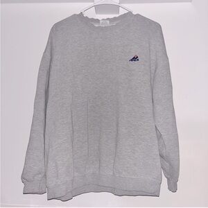vintage 90s grey apex crewneck